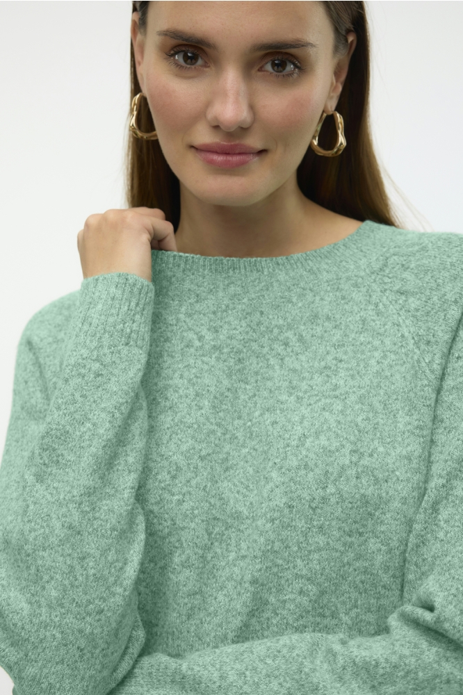 VMDOFFY LS O-NECK BLOUSE GA NOOS 10201022 BIRDS EGG